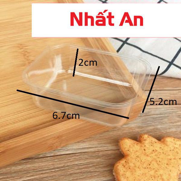 Khay bánh dứa trơn (lốc 100 cái)