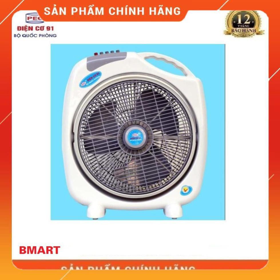 [FreeShip] Quạt tản điện cơ Quốc Phòng 91 QT400A, chuyển hướng điện, đổ tự ngắt Huy Anh