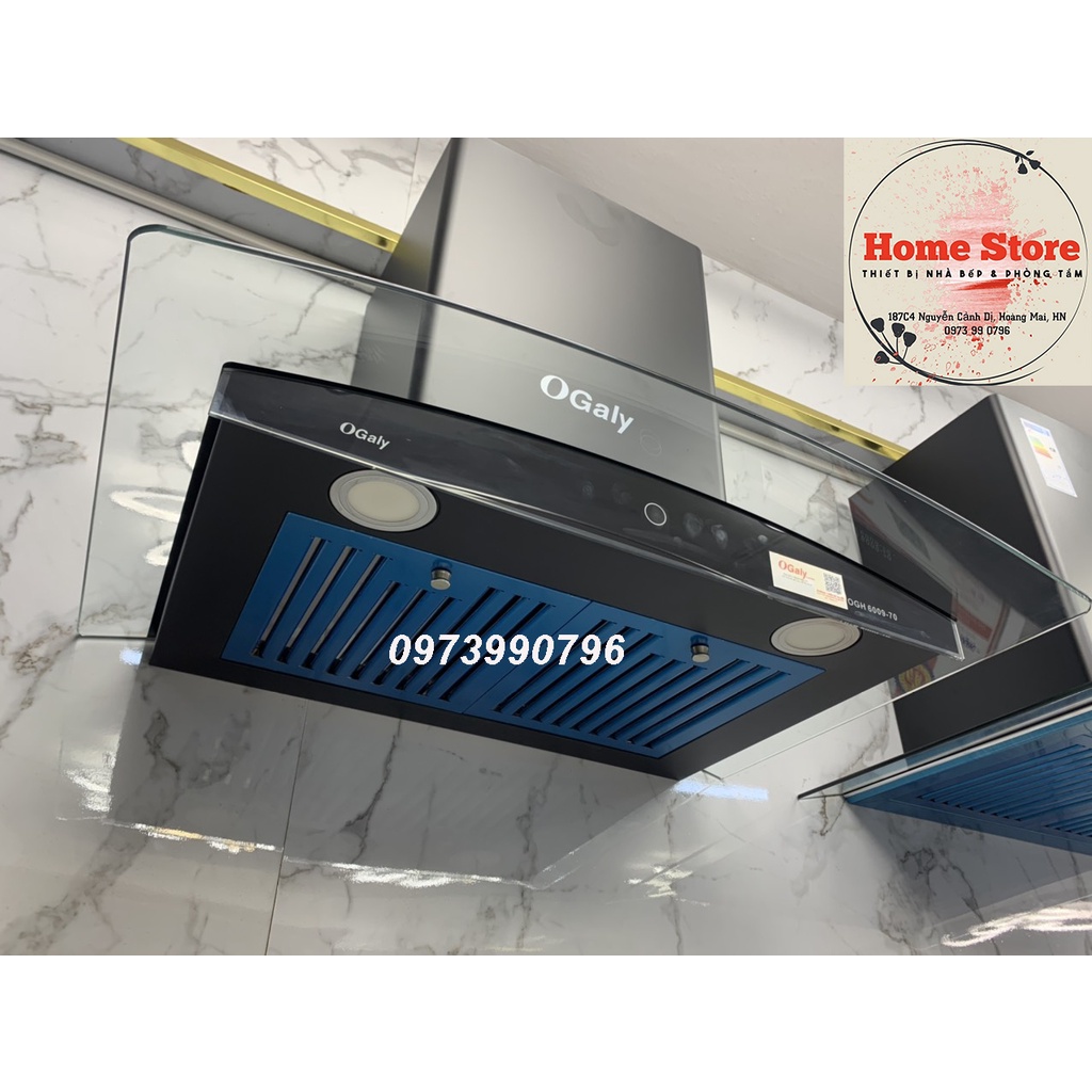 Hút mùi cảm ứng Ogaly OGH-6009 công suất hút khủng 1600m3/h, Hút Cực Êm. Bảo hành chính hãng 38 tháng | BigBuy360 - bigbuy360.vn