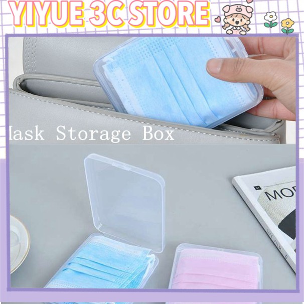 (Hàng Mới Về) Hộp Đựng Khẩu Trang Chống Bụi Bảo Vệ An Toàn