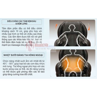 Ghế massage toàn thân Max 684