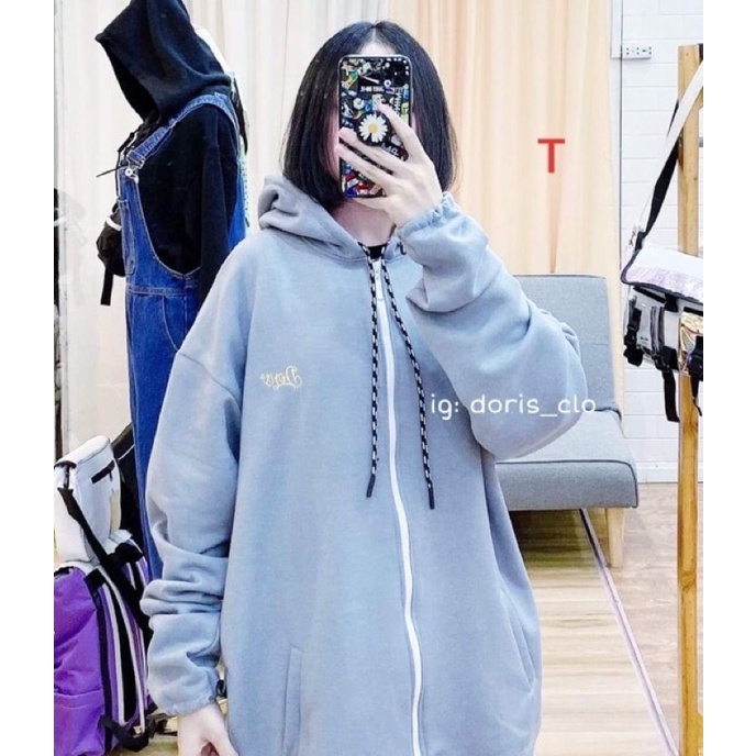 Áo khoác hoodie dây khoá kéo Hình Kute Ulzzang🌵Hodie nữ vải nỉ chất đẹp giá rẻ không xù lôngBST thu đông unisex 2021 | BigBuy360 - bigbuy360.vn