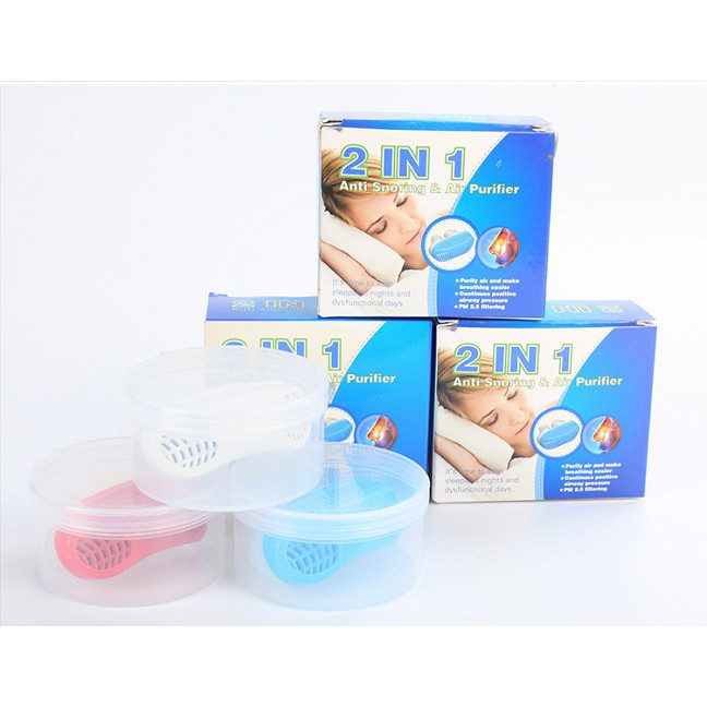 -Thiết bị chống ngáy 2 in1