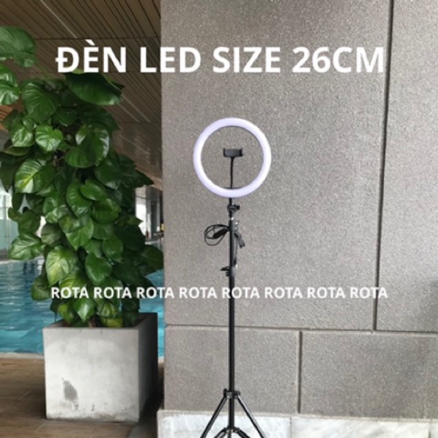 Đèn LED live stream cao cấp 26cm