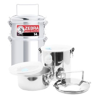 Camen Inox chống tràn Smart Jumbo - 150255 - 14cm x 2 ngăn