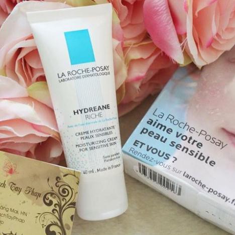 La Roche-Posay Hydreane Riche - Kem Dưỡng Cấp Nước Cho Da Hỗn Hợp Thiên Khô, Khô Nhạy Cảm 40ml