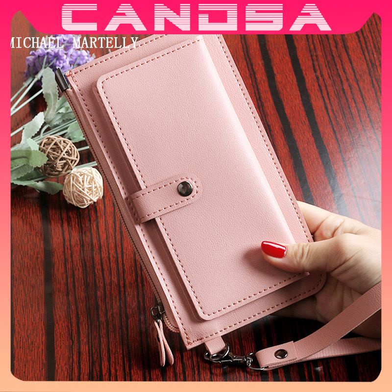 Ví nữ cầm tay dài đẹp đựng tiền cầm tay nhiều ngăn thời trang cao cấp DA14