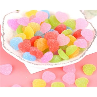 Charm kẹo tim và sao bọc đường đồ chơi