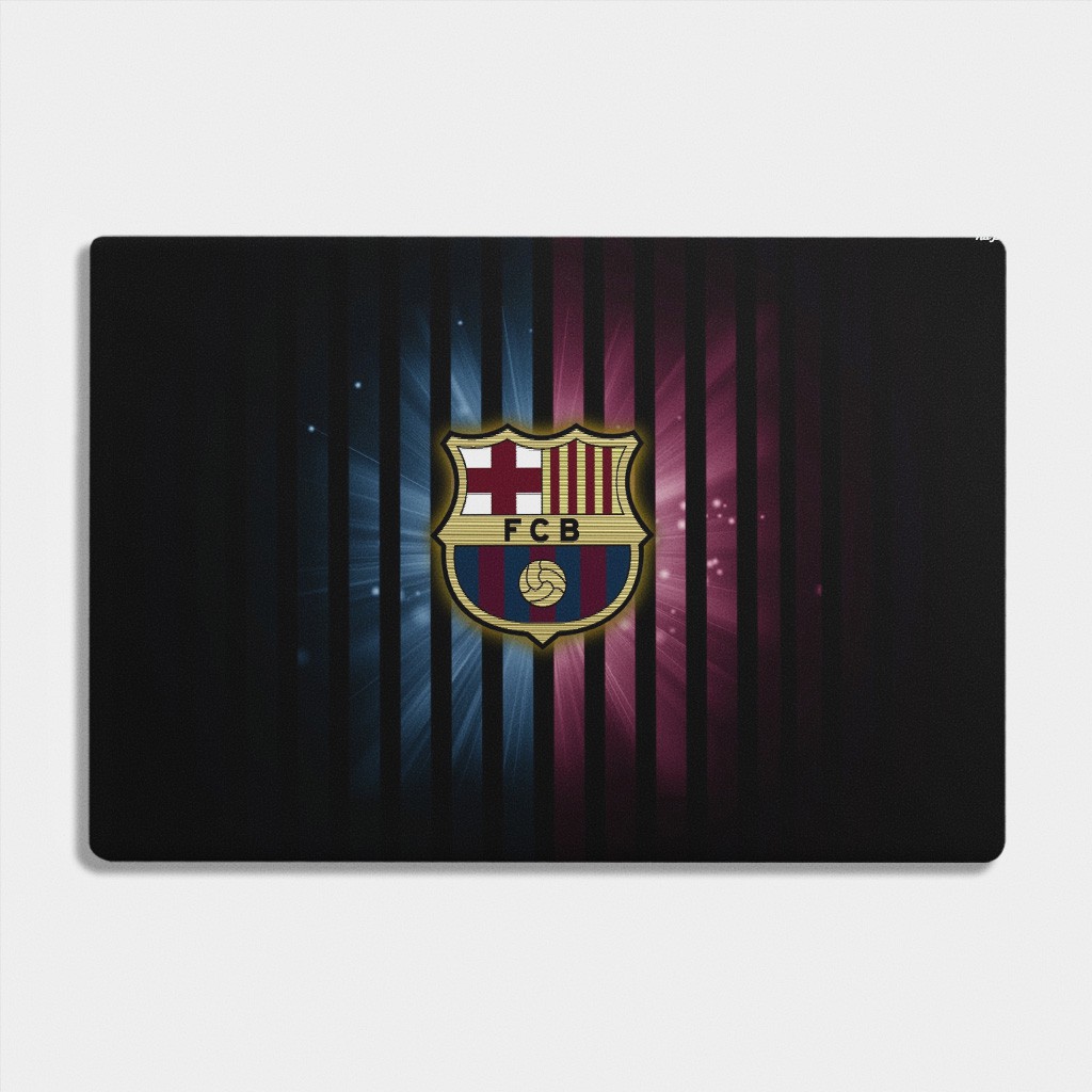 Bộ skin dán laptop mẫu Logo Barcelona / Có mẫu decal dán cho tất cả các hãng máy tính