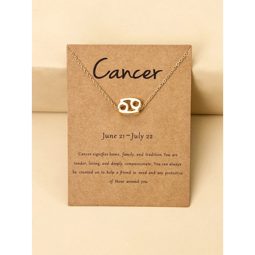 LINK TỔNG - Dây chuyền cung hoàng đạo màu vàng