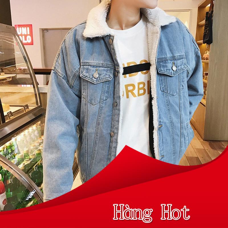 Hàng loại 1 - Áo khoác jean lót lông cừu