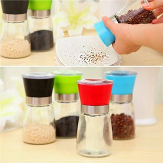 Lọ Xay Tiêu Thủy Tinh, dụng cụ xay tiêu mini