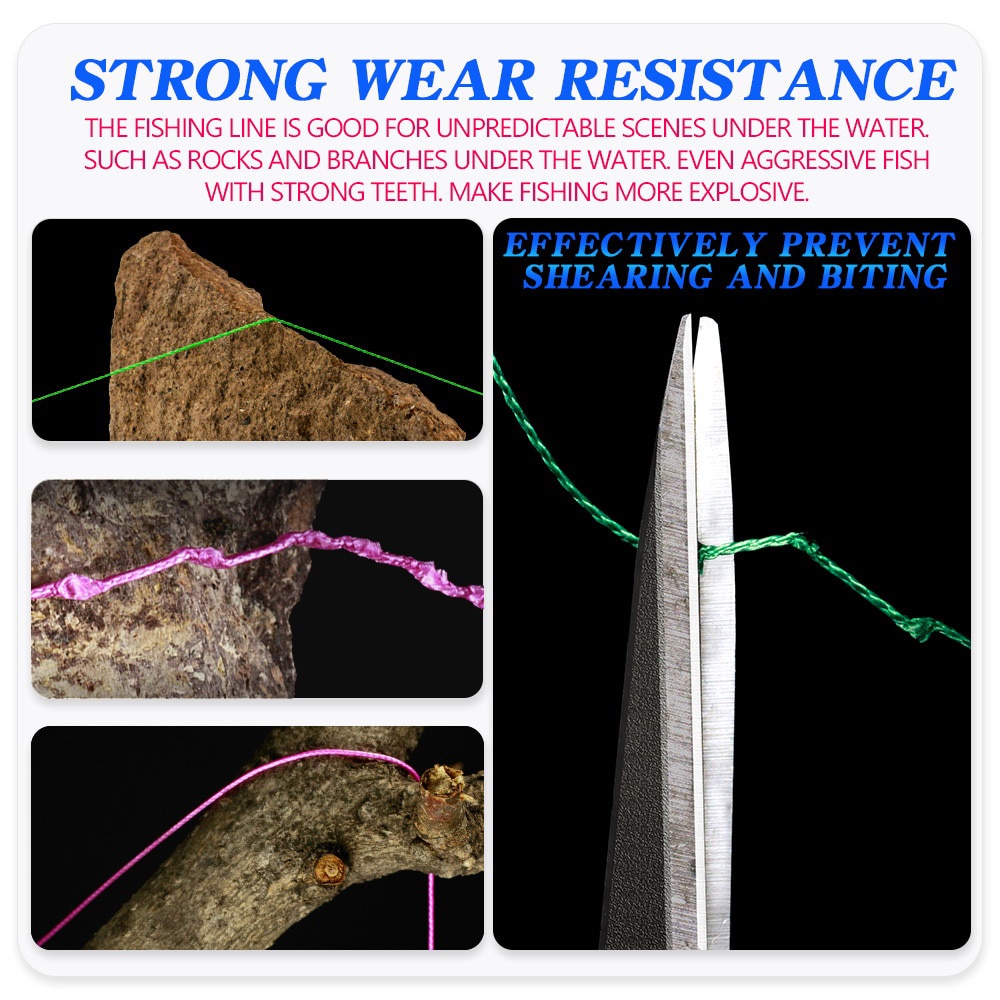 Cuộn Dây Câu Cá PE PROXPE 8 Sợi Bện 300M 500M 200M Chất Lượng Cao