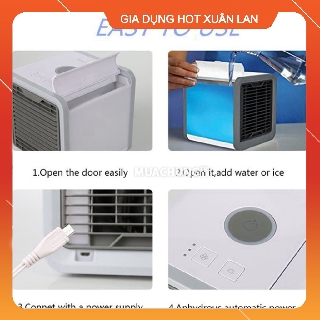 Quạt điều hòa mini làm mát bằng hơi nước Air Cooler mát lạnh