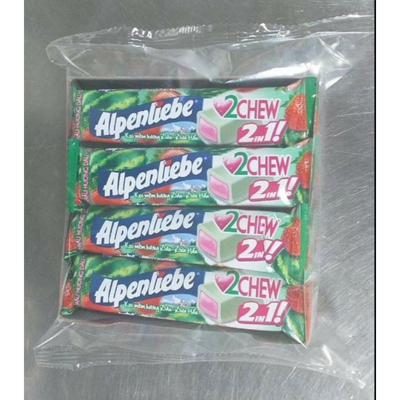 Kẹo Alpenliebe vị hồng trà sữa