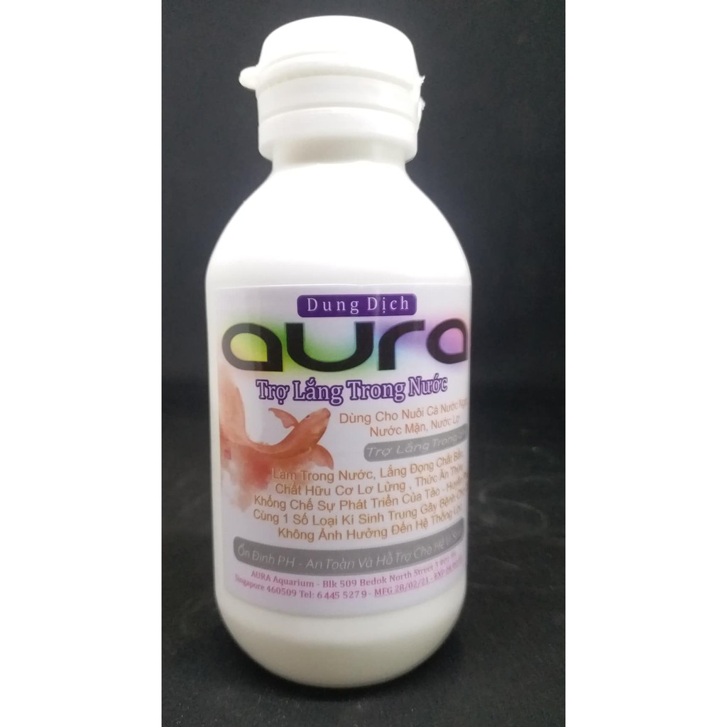 Làm Trong Nước Hồ Thủy Sinh - Siêu Trong AURA