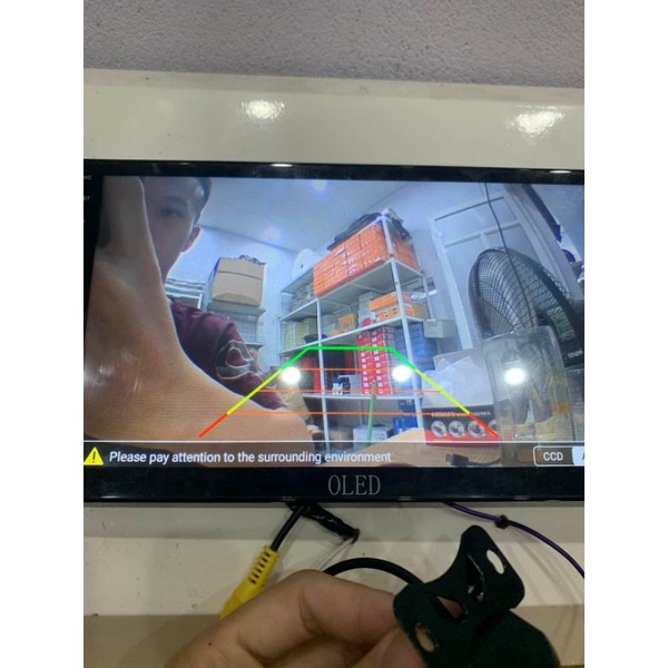 Camera lùi AHD độ phân giải Full HD 1080p có hồng ngoại hỗ trợ quay đêm