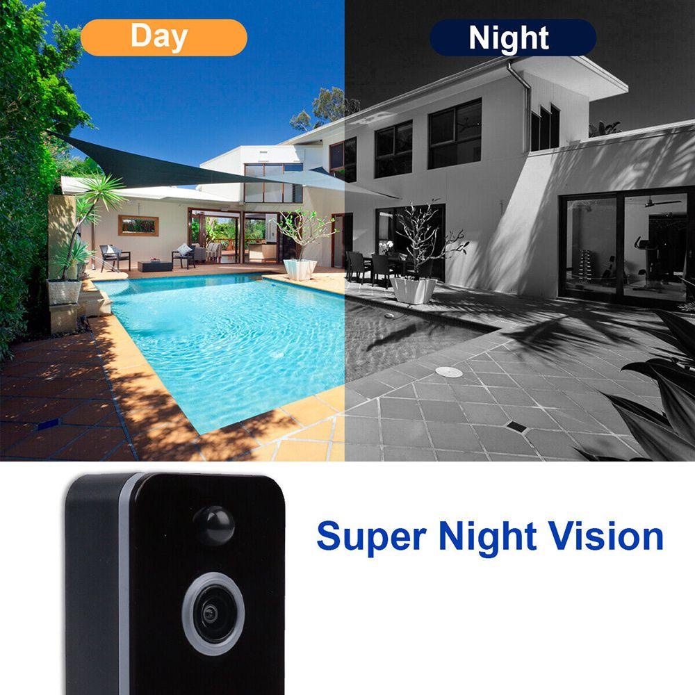 LET Chuông Cửa Thông Minh Không Dây Cảm Ứng Cơ Thể Người Chuyên Nghiệp Nhìn Ban Đêm