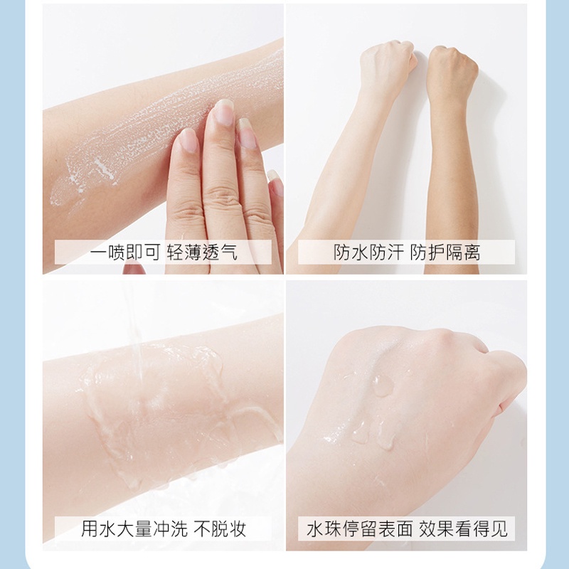 [Hàng mới về] Kem Chống Nắng Heyxi Dạng Xịt Chống Thấm Nước Và Mồ Hôi Tiện Dụng