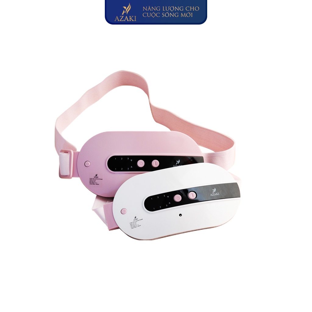 Máy massage giảm mỡ Bụng Chính hãng Nhật Bản Azaki A150, đánh tan mỡ bụng, làm săn chắc và giảm đạu bụng nhanh