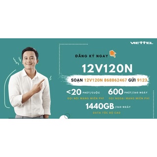 Sim 4G Viettel miễn phí tháng cươc đầu Miễn Phí Gọi , Nhắn Tin SMS, Internet
