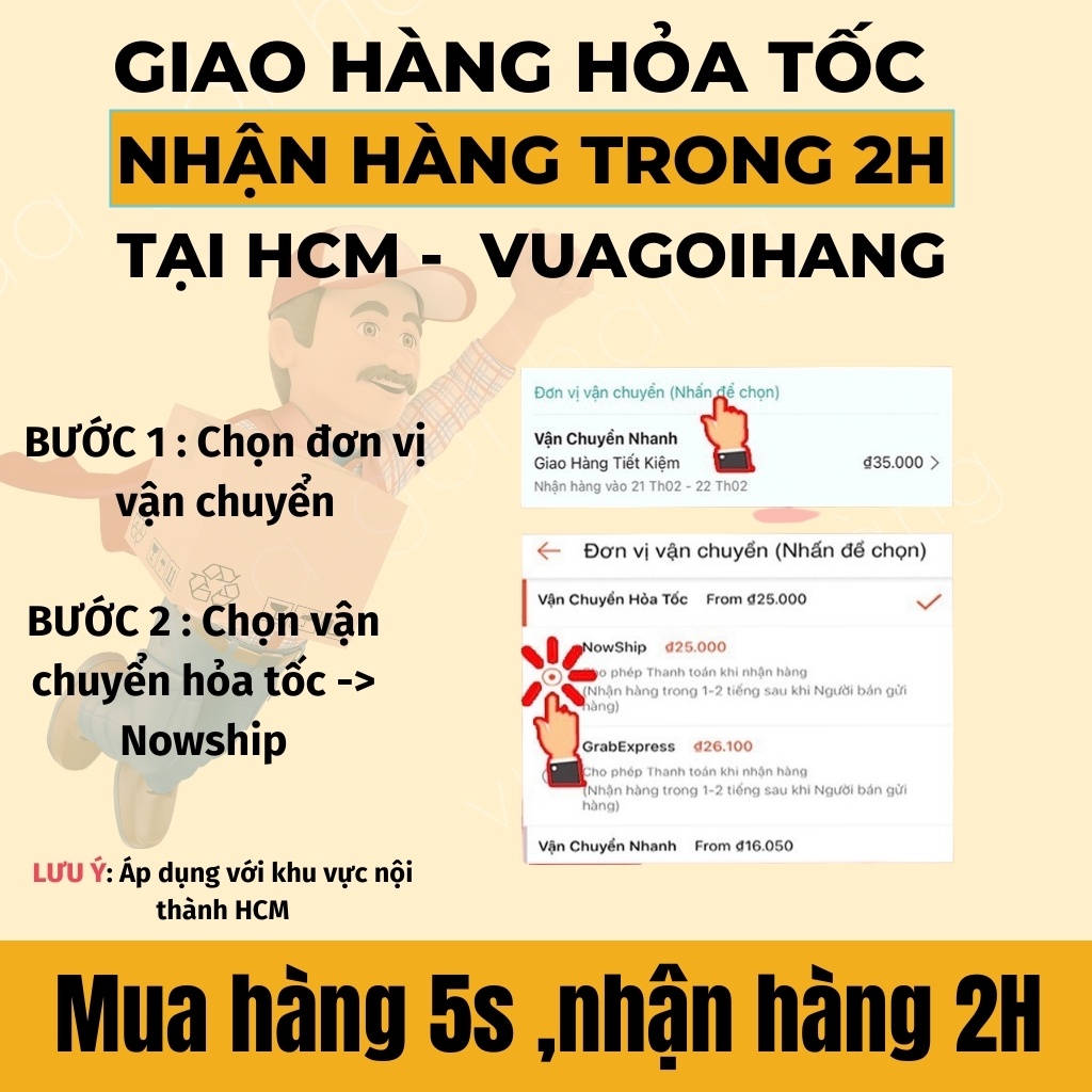 Túi gói hàng niêm phong 20x30 cuộn 100 túi có sẵn keo dán tự dính