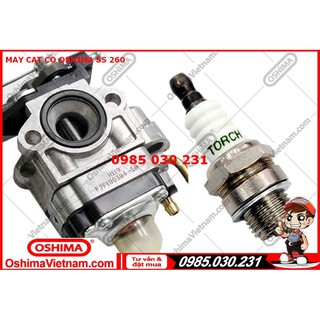 Máy cắt cỏ Oshima SS 260 cần xoay