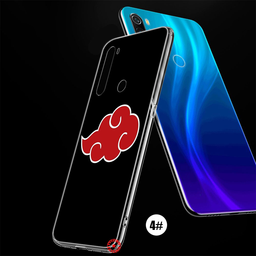 Ốp Điện Thoại Trong Suốt Họa Tiết Naruto Itachi Uchiha Cq67 Cho Xiaomi Redmi Note 9 9s 8 7 Pro