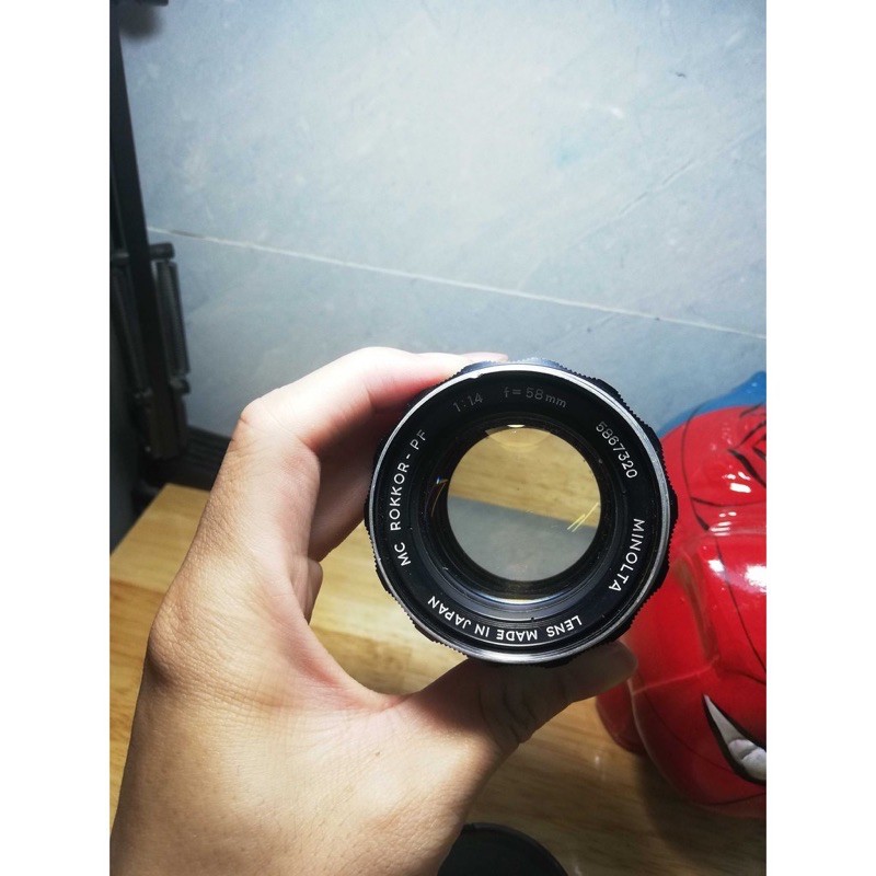 Ống kính, Lens Rokkor MC 58mm f1.4 ngàm MD