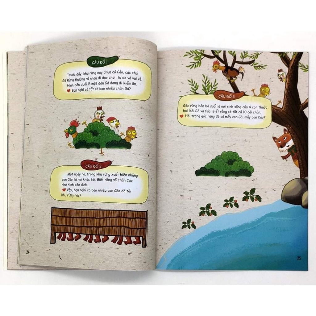 Sách - Giải Đố Giải Ngố Cùng Truyện Ngụ Ngôn Toán Học ( Trọn bộ 4 cuốn)