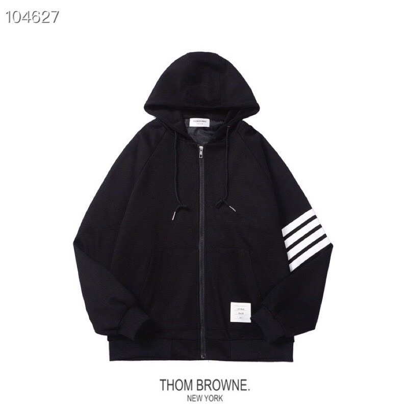 Áo khoác hoodie Thom SIÊU HOT L.Y Store [FREESHIP] Áo khoác mũ nỉ lót bông