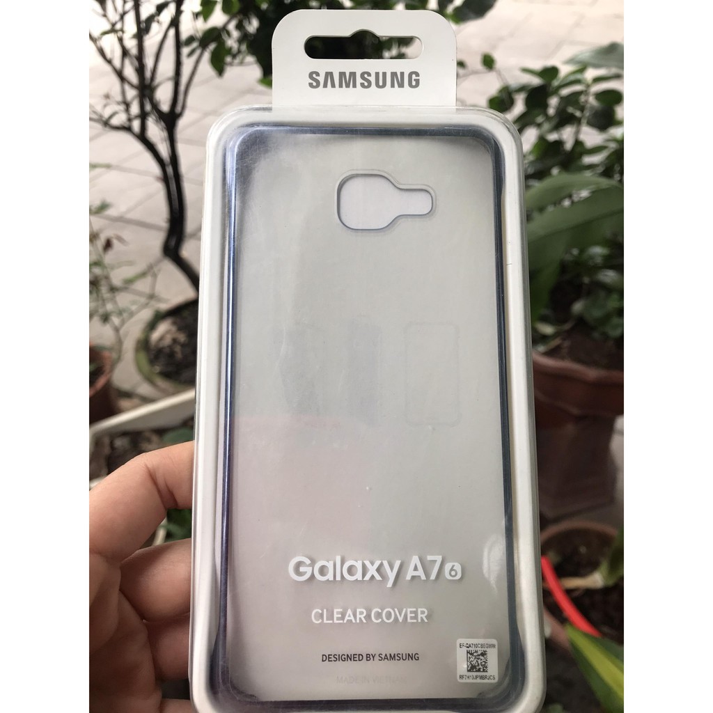 Ốp lưng Samsung Galaxy A7 2016 Clear Cover A710 - Hàng Chính Hãng