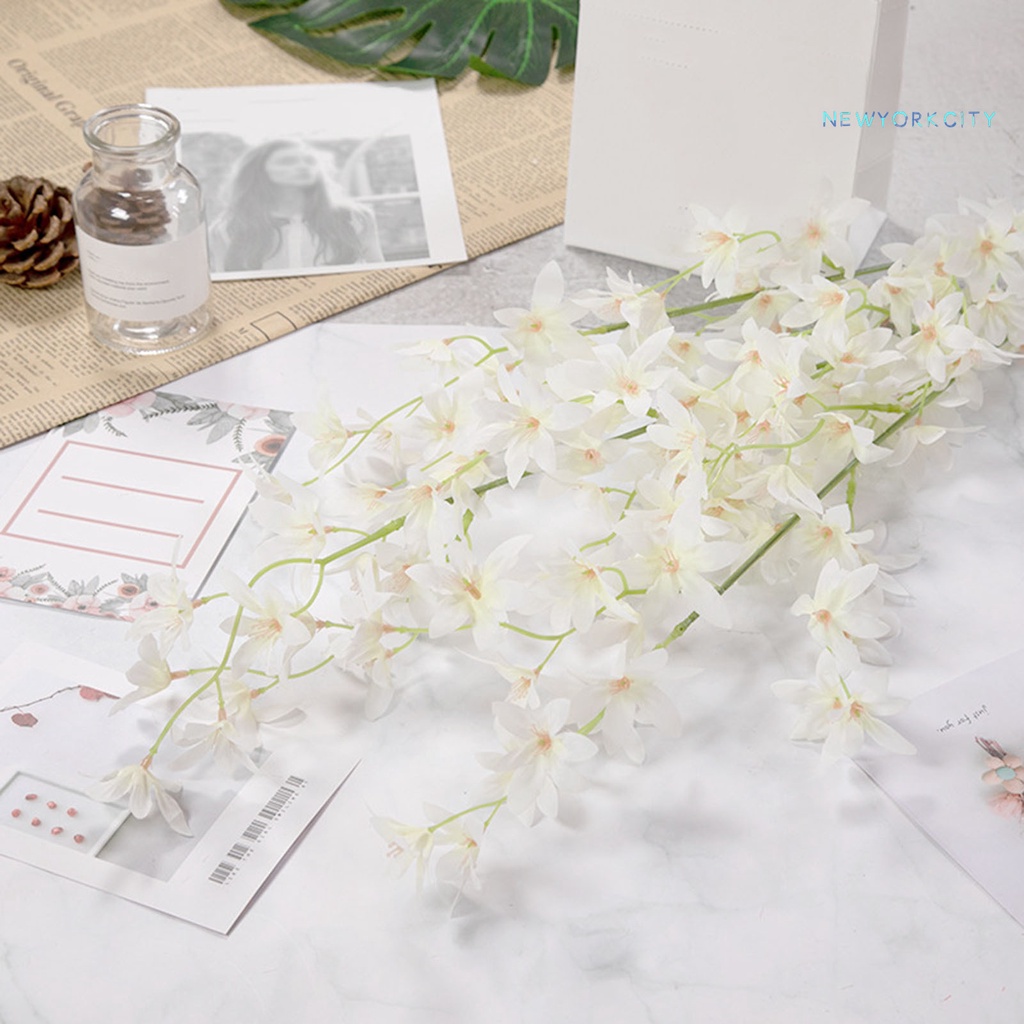 Hoa Giả Bằng Lụa Nhân Tạo Tinh Tế Trang Trí Nội Thất