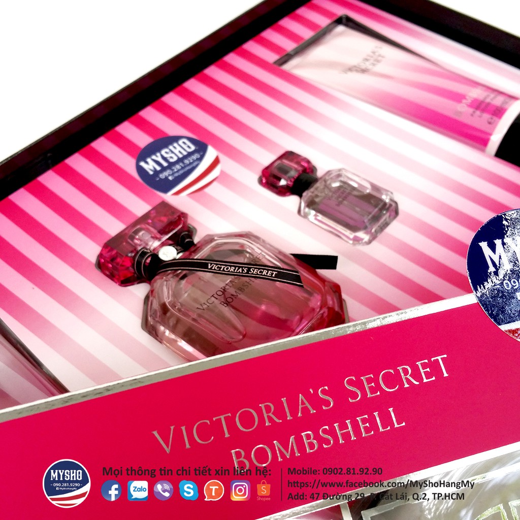 [Bộ 50ml] Nước hoa Bombshell, bán lẻ không hộp | Thế Giới Skin Care