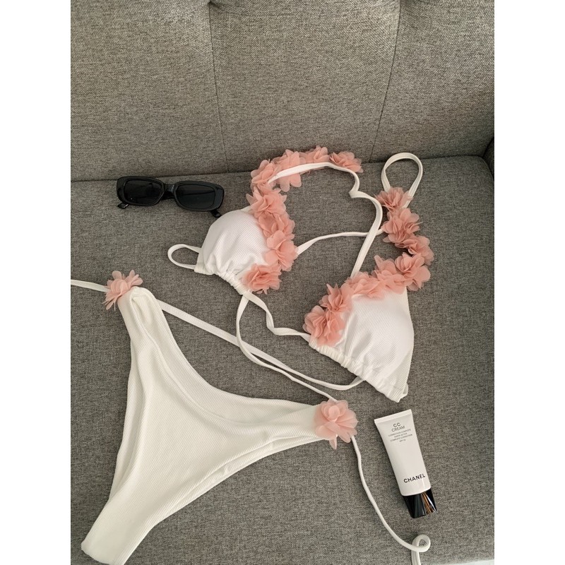 Bikini 2 mảnh dây cột dài hawiie