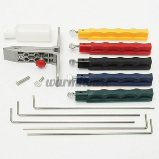 Fix-Angle Knife Sharpener Professional Kitchen Sharpening System + 5 Whetstone !
