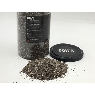 Hạt Chia đen Organic hiệu Pow's 500gr
