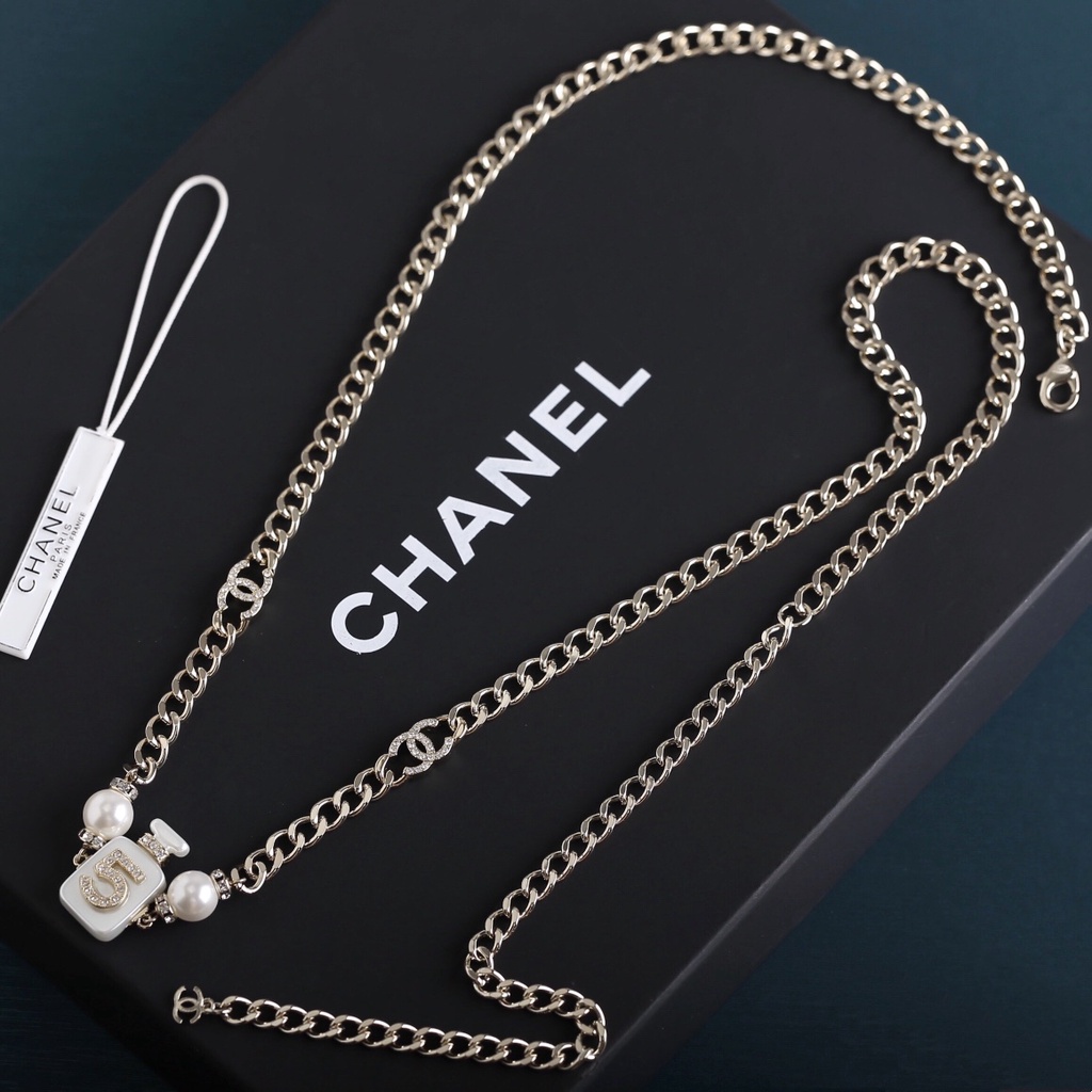 Phụ kiện thời trang 𝘾𝙝𝙖𝙣𝙚𝙡 𝘾𝙝𝙖𝙣n𝙚𝙡 cao cấp có thể làm dây chuyền, đai eo linh hoạt