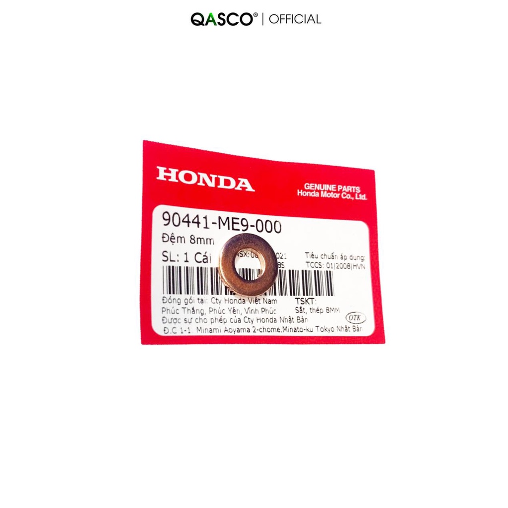 Đệm HONDA nhiều dòng xe cỡ 8mm (90441ME9000)