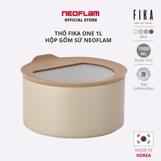Thố Fika One 1L, hộp gốm sứ Neoflam đựng đồ ăn, tủ lạnh NCFO100