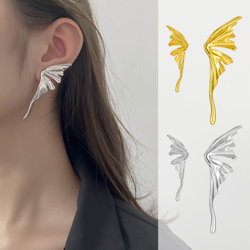 Khuyên Tai Bất Đối Xứng Hình Thú Dễ Thương Cho Nữ