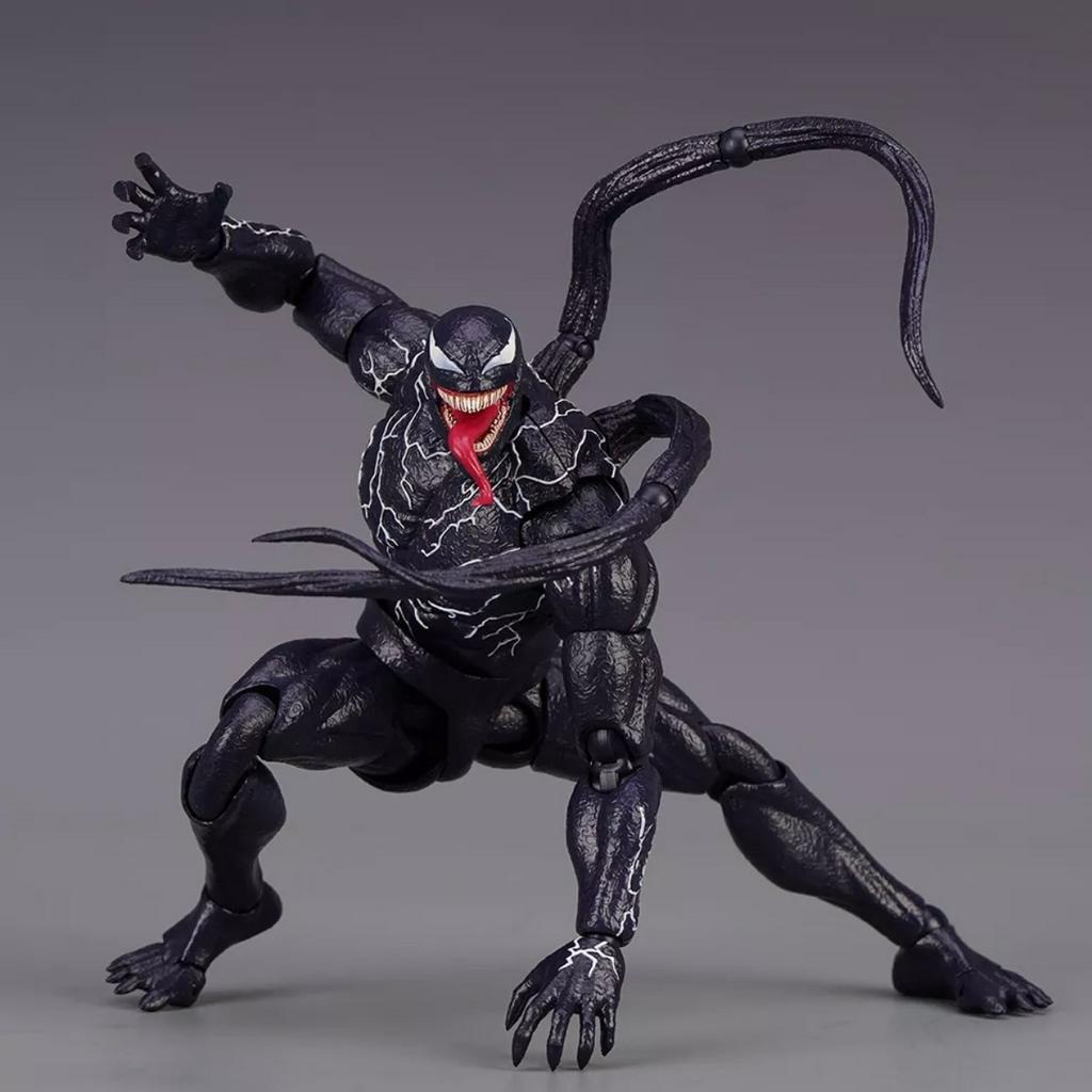 Mô Hình SHF Venom Marvel Cao 20 Cm Có Khớp Cử Động