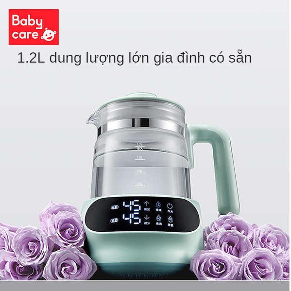 ♀Babycare Nhiệt độ không đổi Ấm đun nước nóng Sữa Sữa Bé Sữa bột Ấm nhất Chai nước ấm Nước ấm Sữa ấm Sữa✹