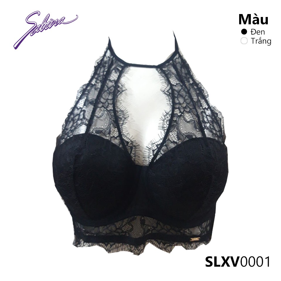 Áo Lót Mút Mỏng Phối Ren Màu Đen Hoặc Trắng Fashion Gorgeous Bra By Sabina SLXV0001