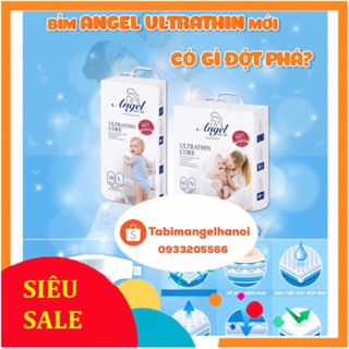 Combo 2 bịch bỉm Dán/Quần Angel đủ size S66, M60, L56, XL52, M40, L38, XL36, XXL34