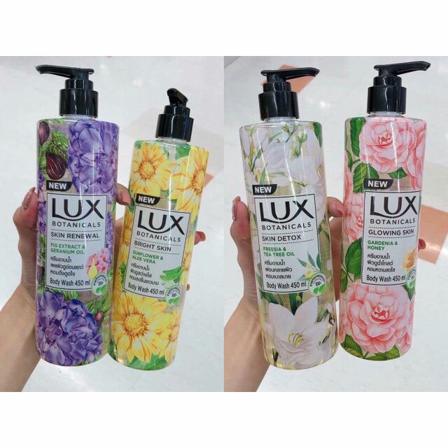 Sữa Tắm Dưỡng Thể New Lux Botanicals Chai 450ml