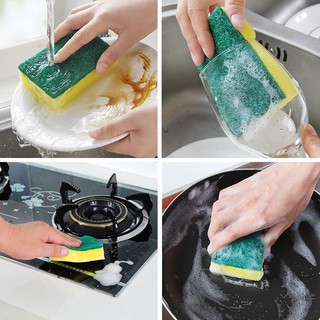 Set 10 miếng bọt biển rửa chén tiện lợi