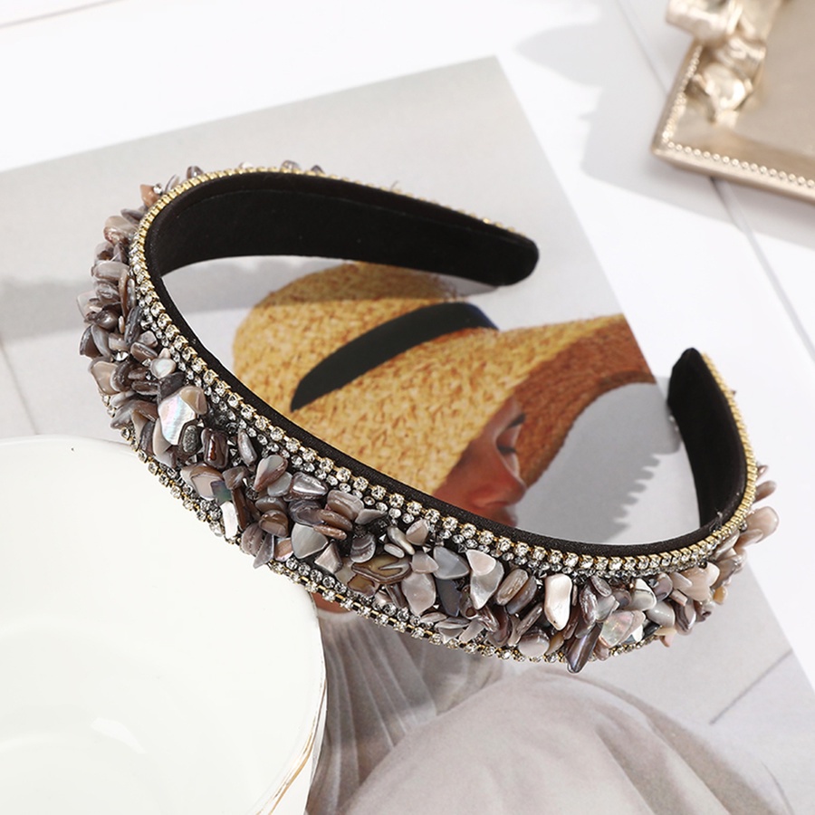 Băng đô đính đá nhiều màu sắc phong cách Hàn Quốc cho nữ