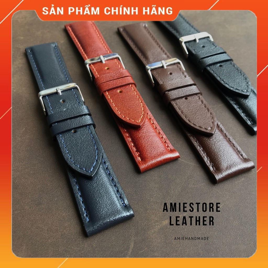 [ Uy Tín ] Dây Da Đồng Hồ Nam - Đồng Hồ Dây Da Nam - Amiestore Leather