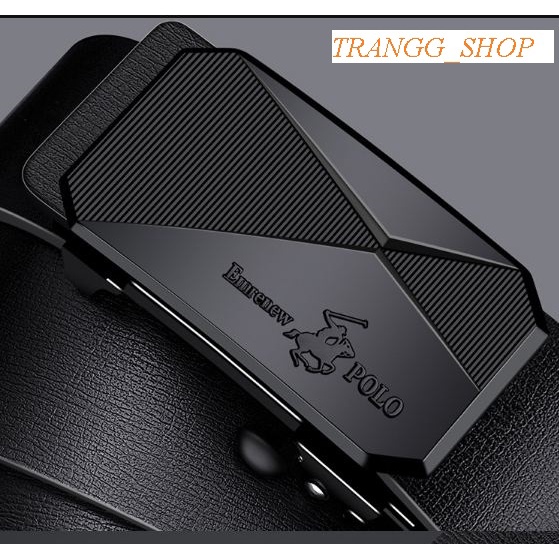 Thắt Lưng Nam Da Bò Cao Cấp Emrenew Polo 2 Lớp Full hộp Đựng Bảo Hành 12 Tháng